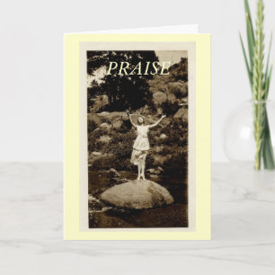 Psalm 34:2 Praise Bible Verse Card