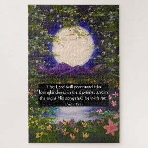 Psalm 42:8 jigsaw puzzle
