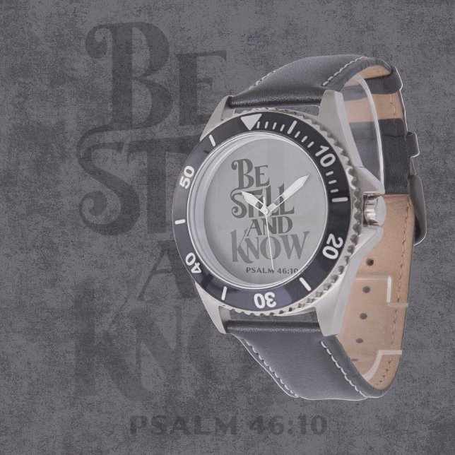 Psalm 46:10 Be Still And Know Verse Watch (Creator Uploaded)