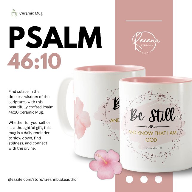 Psalm 46:10 Ceramic Mug (Creator Uploaded)