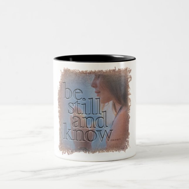 PSALM 46:10 - Coffee Mug (Center)