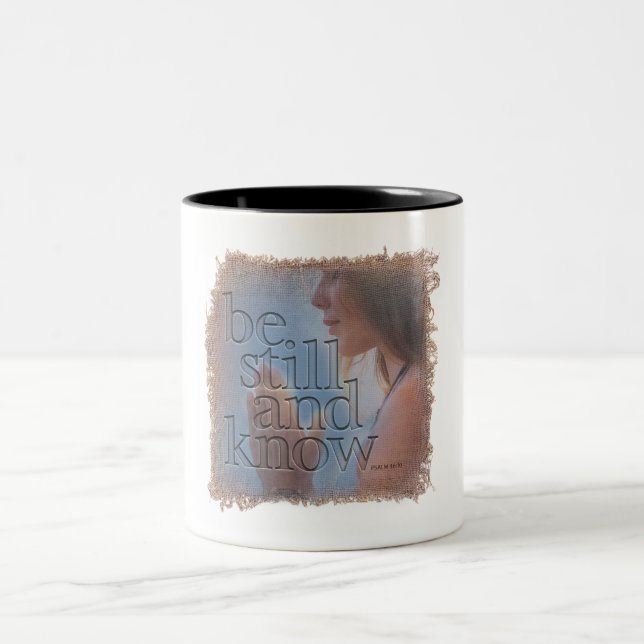 PSALM 46:10 - Coffee Mug (Center)