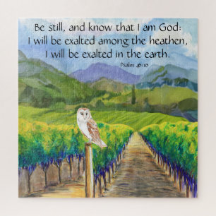 Psalm 46:10 jigsaw puzzle