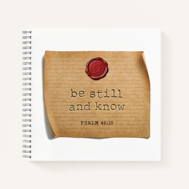 PSALM 46:10 - Journal (Front)