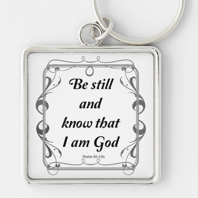 PSALM 46-10 KEY RING (Front)