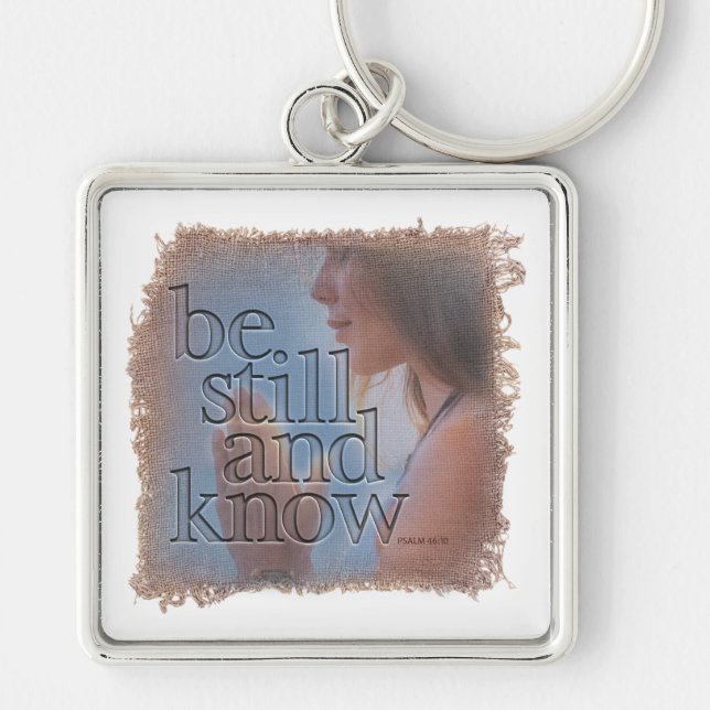 PSALM 46:10 - Keychain (Front)