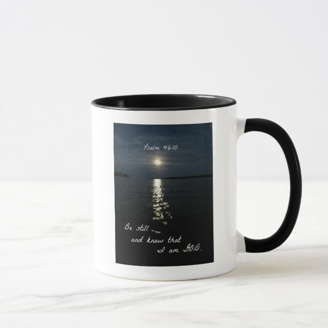 Psalm 46:10 mug (Right)