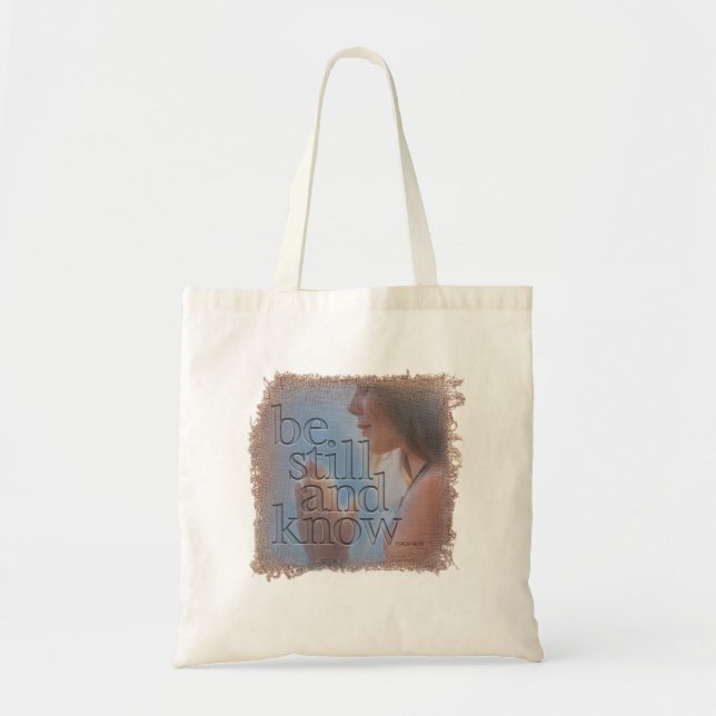PSALM 46:10 - Tote Bag (Front)