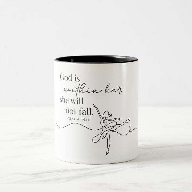 PSALM 46:5 - Coffee Mug (Center)