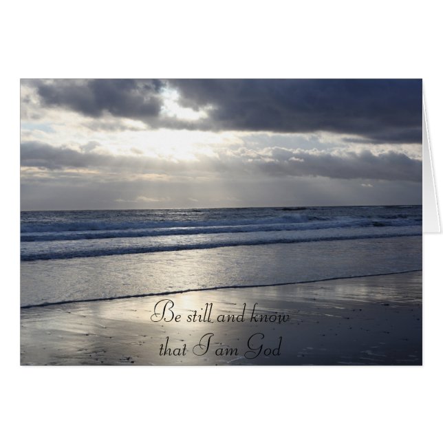 Psalm 46 Card (Front Horizontal)