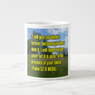 Psalm 52:9 WEBU Mug