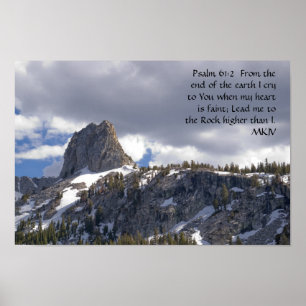 Psalm 61:2 poster