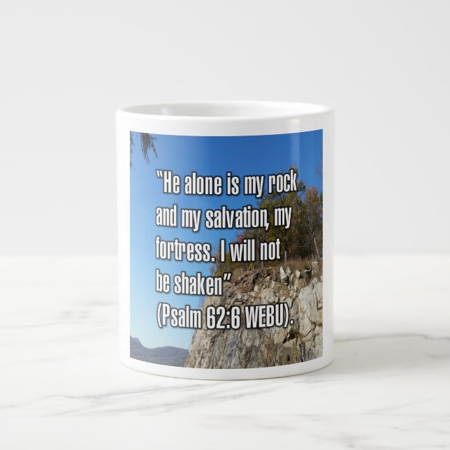 Psalm 62:6 WEBU Mug (Front)