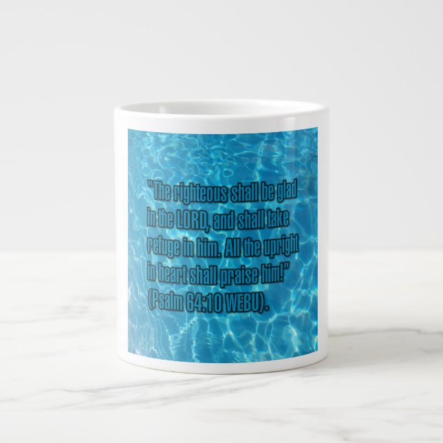 Psalm 64:10 WEBU Mug (Front)