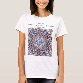 Psalm 7 and Star - Shield T-Shirt