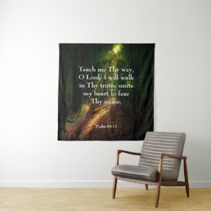 Psalm 86:11   tapestry