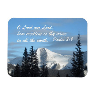 Psalm 8:9 magnet