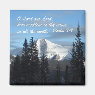 Psalm 8:9 magnet