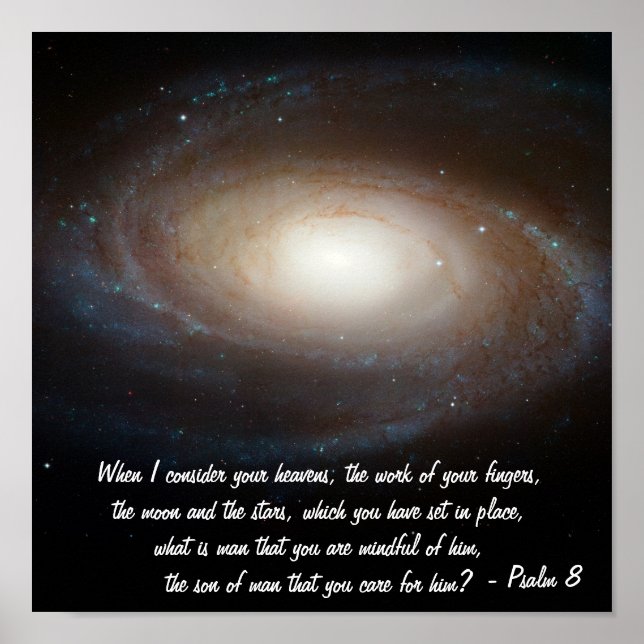 Psalm 8 poster (Front)