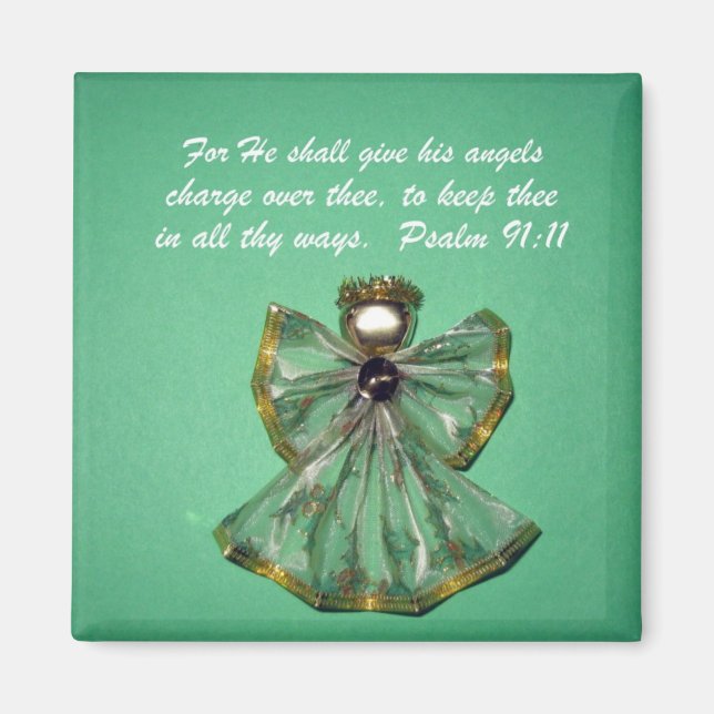Psalm 91:11 magnet (Front)