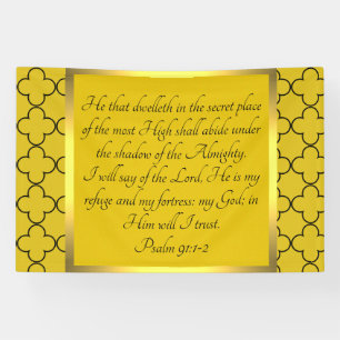 Psalm 91:1-2 banner