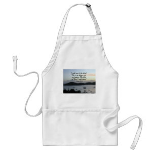 Psalm 91:2 standard apron