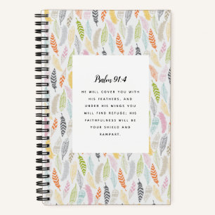 Psalm 91:4 Scripture Notebook
