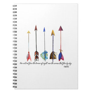Psalm 91 Arrow Notebook