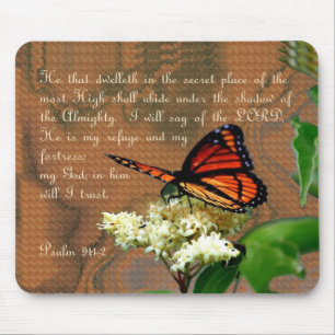Psalm 91 mouse pad
