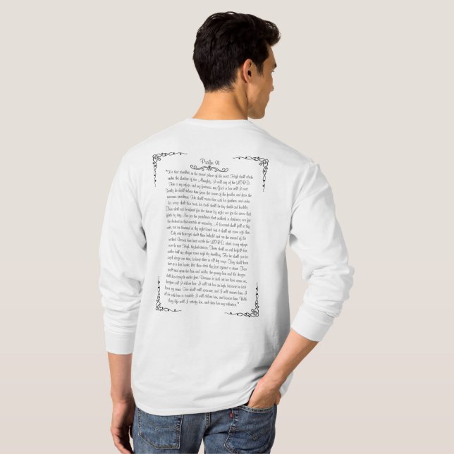 Psalm 91 T-Shirt (Back Full)