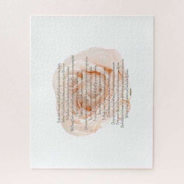 Psalm 91 The Lord is my refuge Jigsaw Puzzle (Vertical)