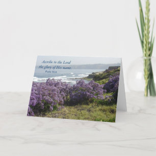 Psalm 96 Praise All Occasion Greeting Card