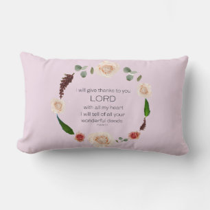 Psalm 9 lumbar cushion