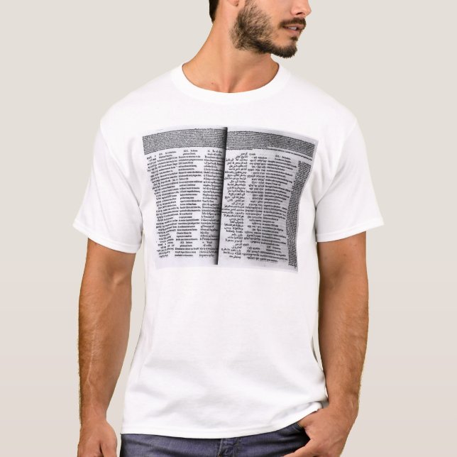 Psalm of David: Psalterim Octaplums, 1516 T-Shirt (Front)