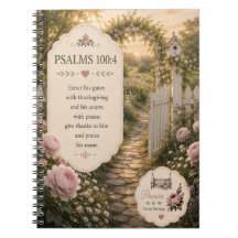 Psalms 100:4 Journal/Notebook