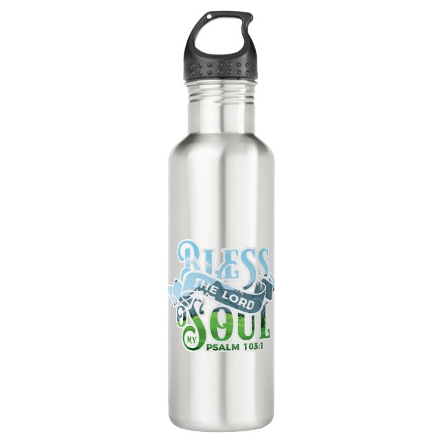 Psalms 103 Christian Design 710 Ml Water Bottle (Front)