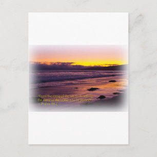 Psalms 113:3 postcard