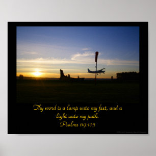 Psalms 119:105 poster