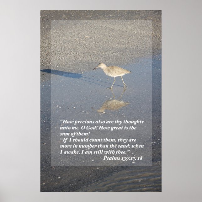 Psalms 139: 17-18 Print (Front)