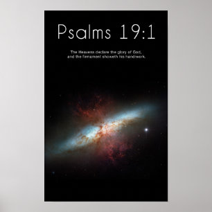 Psalms 19:1 Poster