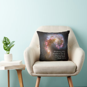 Psalms 19 Inspirational Cushion