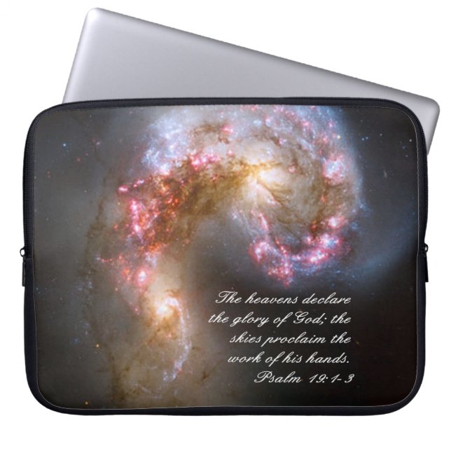 Psalms 19 Inspirational  Laptop Sleeve (Front)