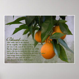 Psalms 1:1-3 Scripture Print