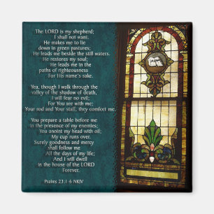 Psalms 23 magnet
