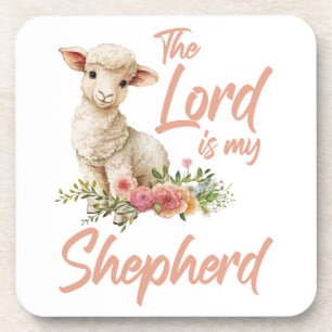 Psalms 23 The Lord Is My Shepherd Christian Faith Coaster
