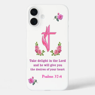 Psalms 37:4 iPhone 16 plus case