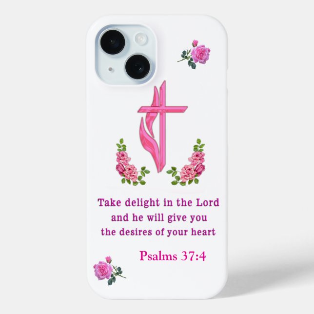 Psalms 37:4  Case-Mate iPhone case (Back)