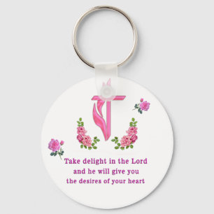 Psalms 37:4  key ring