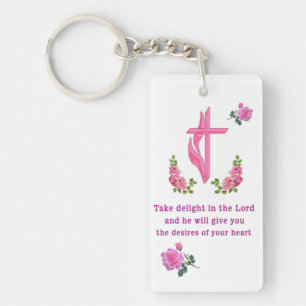 Psalms 37:4  key ring