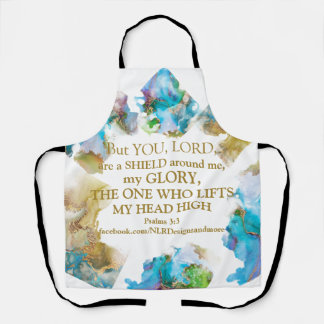 Psalms 3:3 My Shield Apron